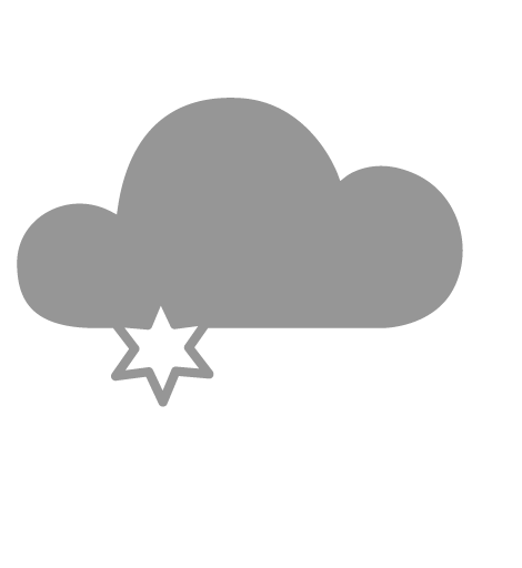 durchgehend leichter Schneefall